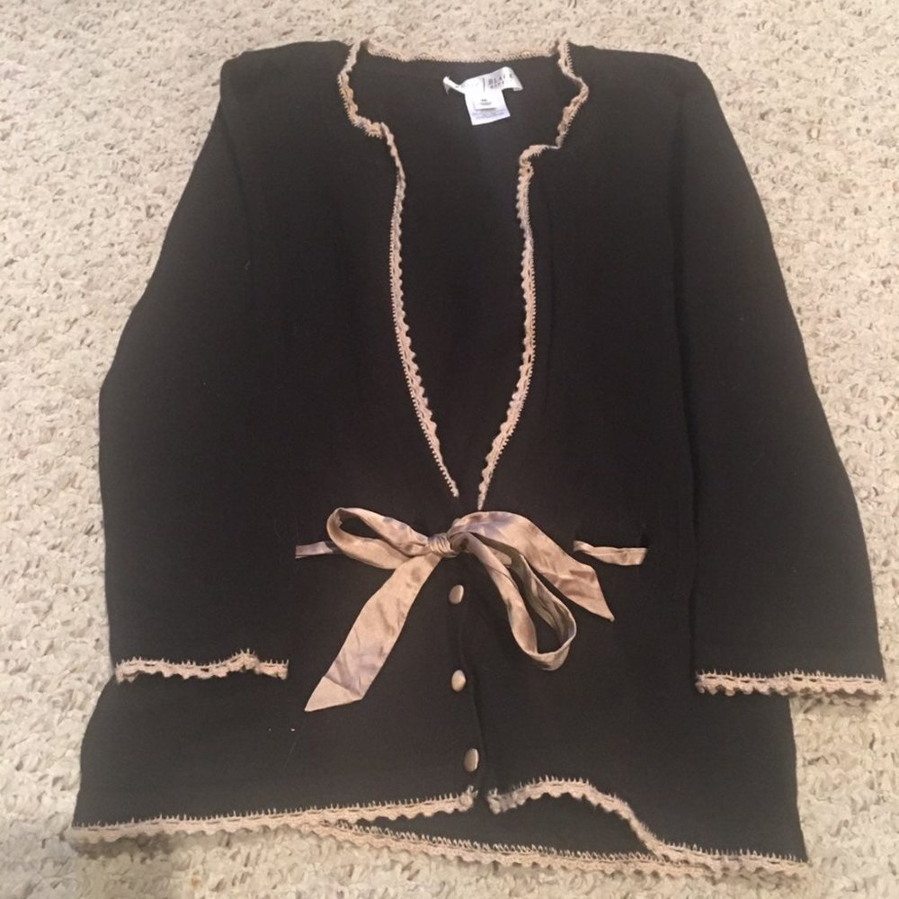 White House Black Market black cardigan